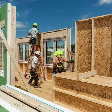 Built-in passive window installation