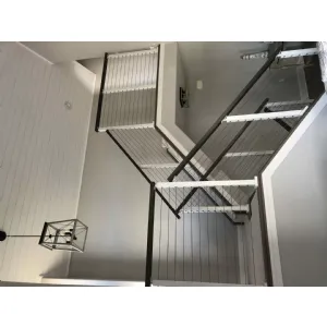 indoor cable railing, stainless steel...