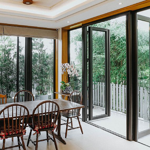 TGT70 Stylish Aluminum Casement Door