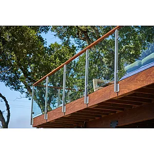 Stainless Steel Glass Railing