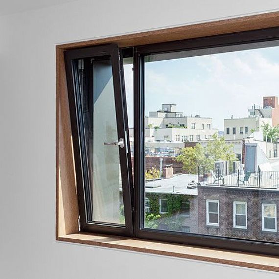 TG95 Aluminum Tilt and Turn Window